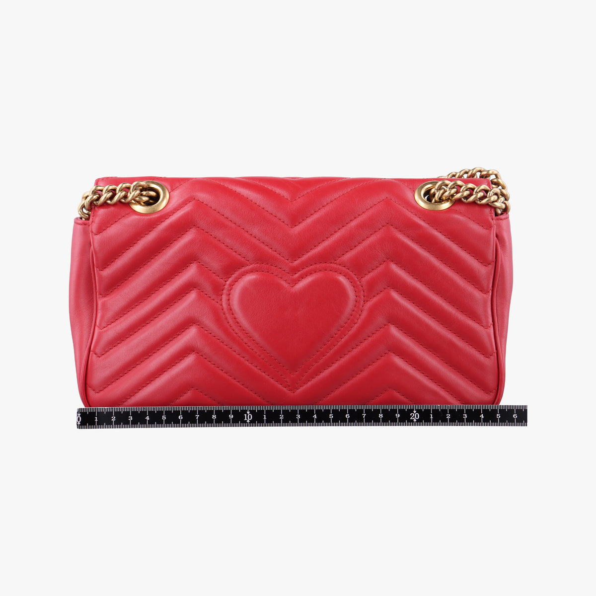 GG Marmont Red Leather 443497 B021741947GGマーモント レッド レザー 443497 B021741947