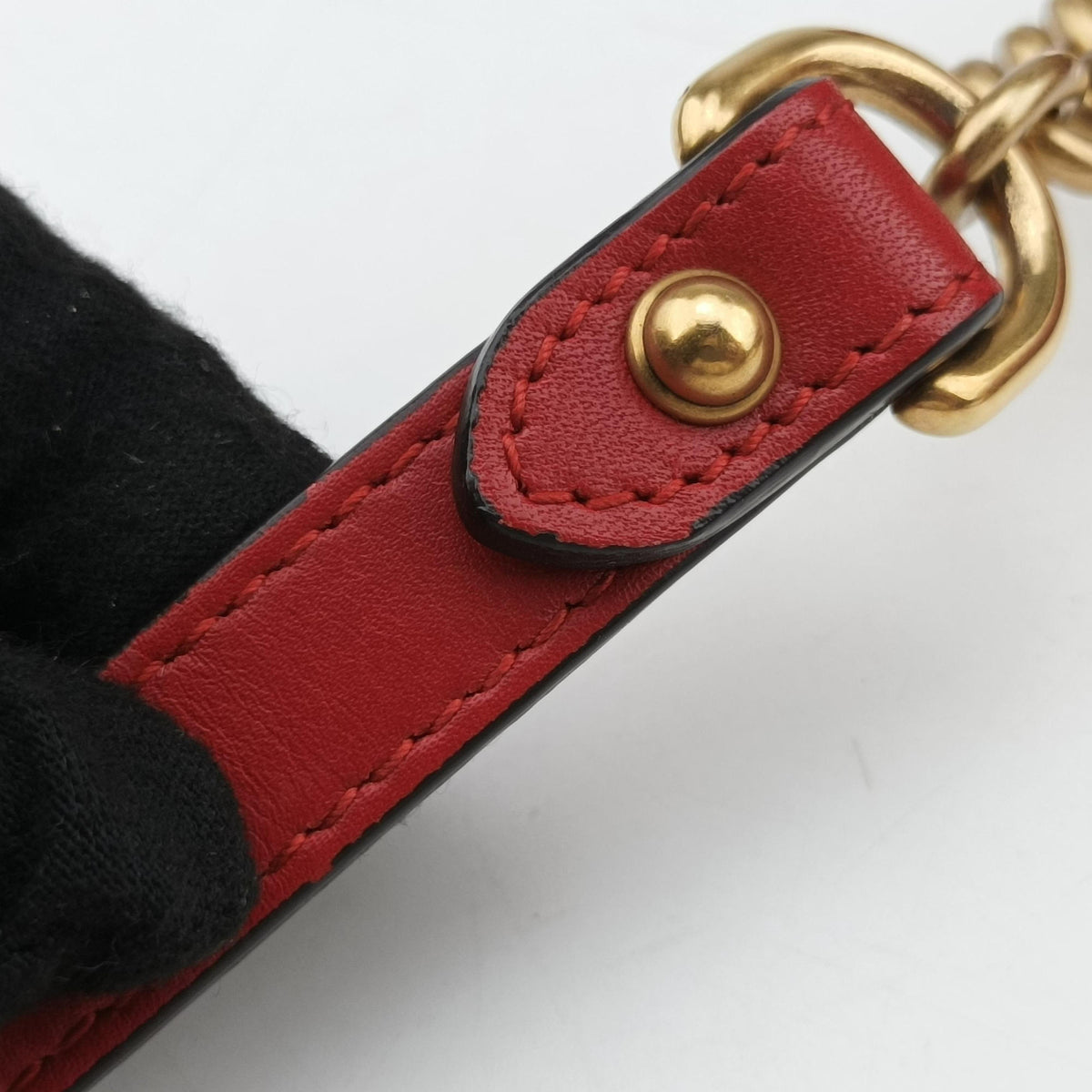 GG Marmont Red Leather 443497 B021741947GGマーモント レッド レザー 443497 B021741947