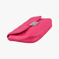 Miss Dior CANNAGE New Lock Rose lambskin 12-MA-1103ミス ディオール カナージュ ニューロック ローズ レッド ラムスキン 12-MA-1103