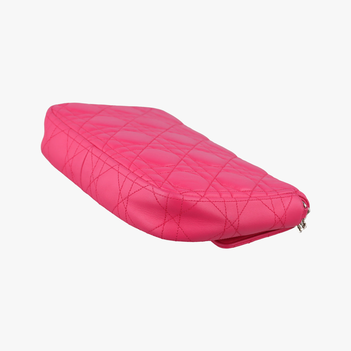 Miss Dior CANNAGE New Lock Rose lambskin 12-MA-1103ミス ディオール カナージュ ニューロック ローズ レッド ラムスキン 12-MA-1103