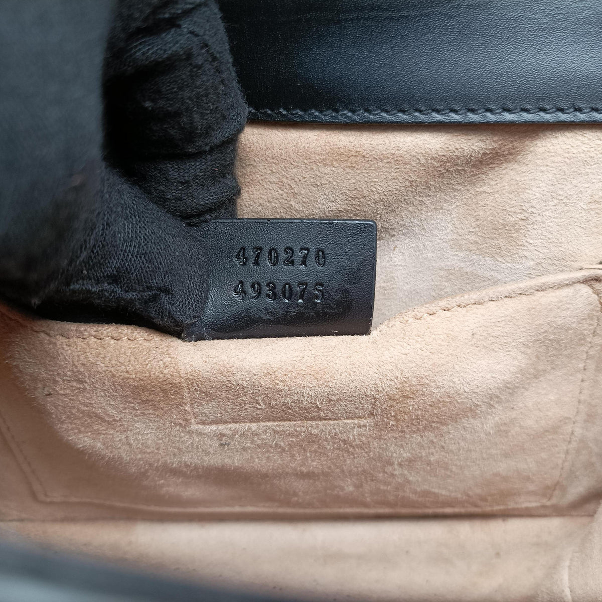 Sylvie Black Leather 470270 E022670856シルヴィ ブラック レザー 470270 E022670856