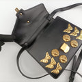 Sylvie Black Leather 470270 E022670856シルヴィ ブラック レザー 470270 E022670856
