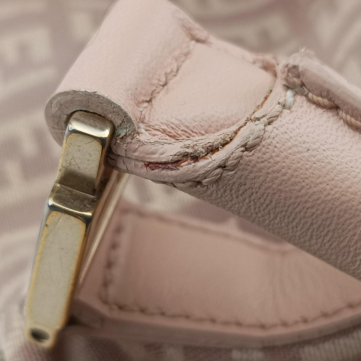 Zucchino boston Pink Canvas 8BL063 Lot number unknownズッキーノ ボストン ピンク キャンバス 8BL063 製番不明