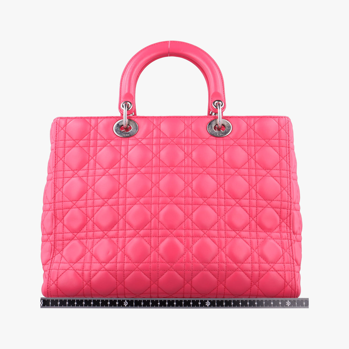 Lady Dior Rose lambskin 18-MA-1103レディディオール ローズ レッド ラムスキン 18-MA-1103