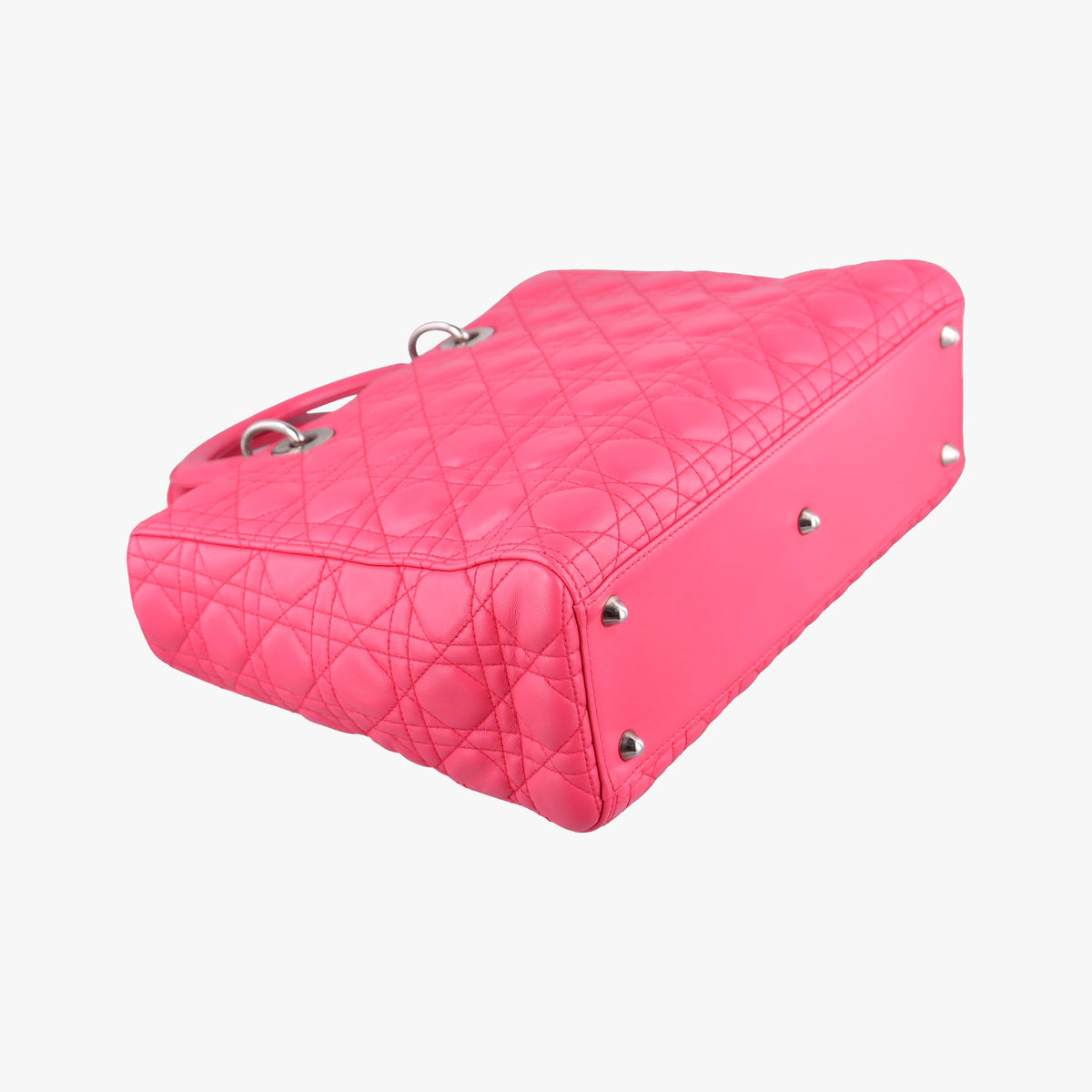 Lady Dior Rose lambskin 18-MA-1103レディディオール ローズ レッド ラムスキン 18-MA-1103