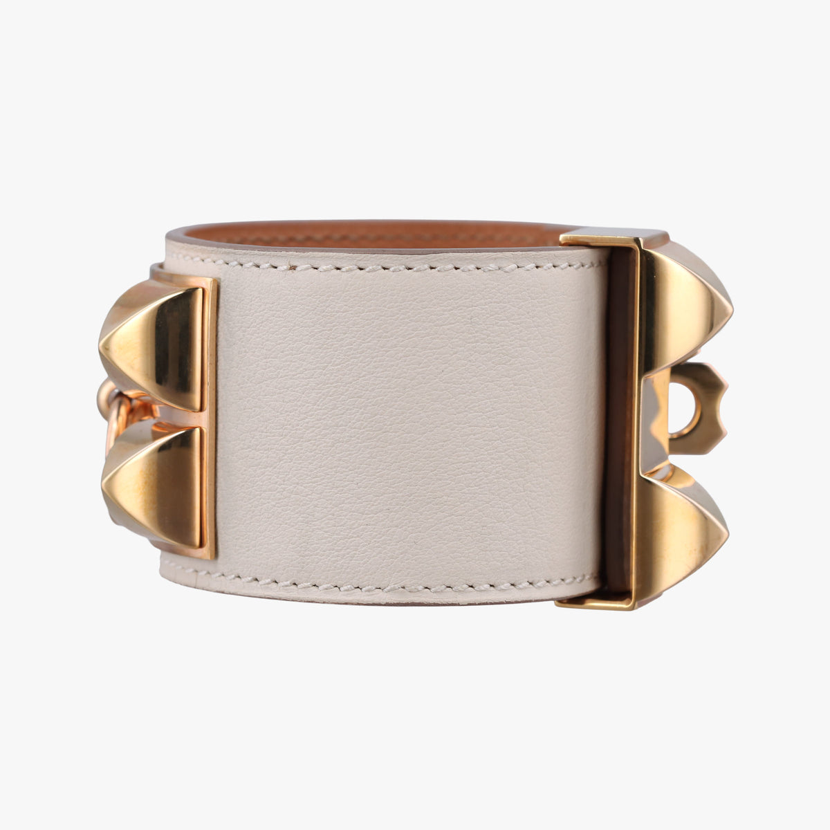 Collier de Chien Beige × Gold Leather × GP S T NM 006コリエ ド シアン ベージュ × ゴールド レザー×GP S T NM 006