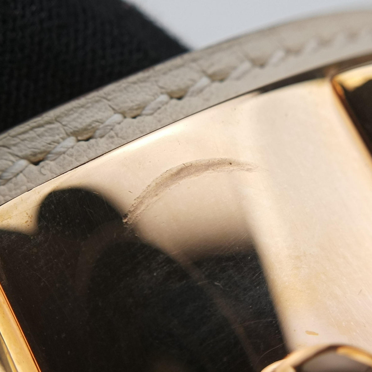 Collier de Chien Beige × Gold Leather × GP S T NM 006コリエ ド シアン ベージュ × ゴールド レザー×GP S T NM 006