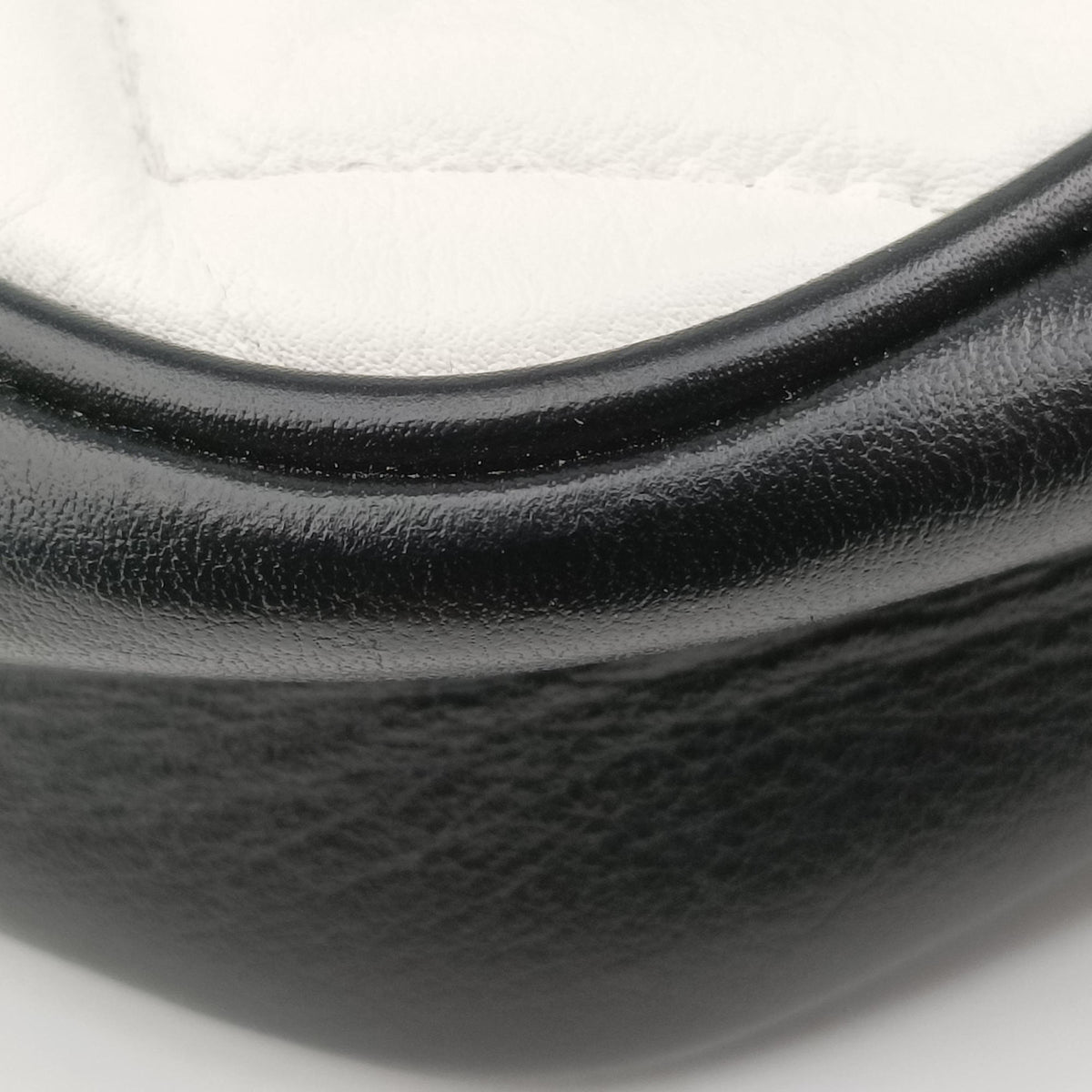 GG Marmont Black×white Leather 448065 H020759899GGマーモント ブラック×ホワイト レザー 448065 H020759899