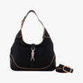 Jackie Flora Hobo Black Suede 277520 H010188801ニュージャッキー ブラック スエード 277520 H010188801