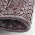 Soft Lady Dior Intrecciato Tote Burgundy lambskin 01-RU-0038ソフト レディディオール イントレチャート トート ワインレッド ラムスキン 01-RU-0038