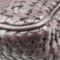 Soft Lady Dior Intrecciato Tote Burgundy lambskin 01-RU-0038ソフト レディディオール イントレチャート トート ワインレッド ラムスキン 01-RU-0038
