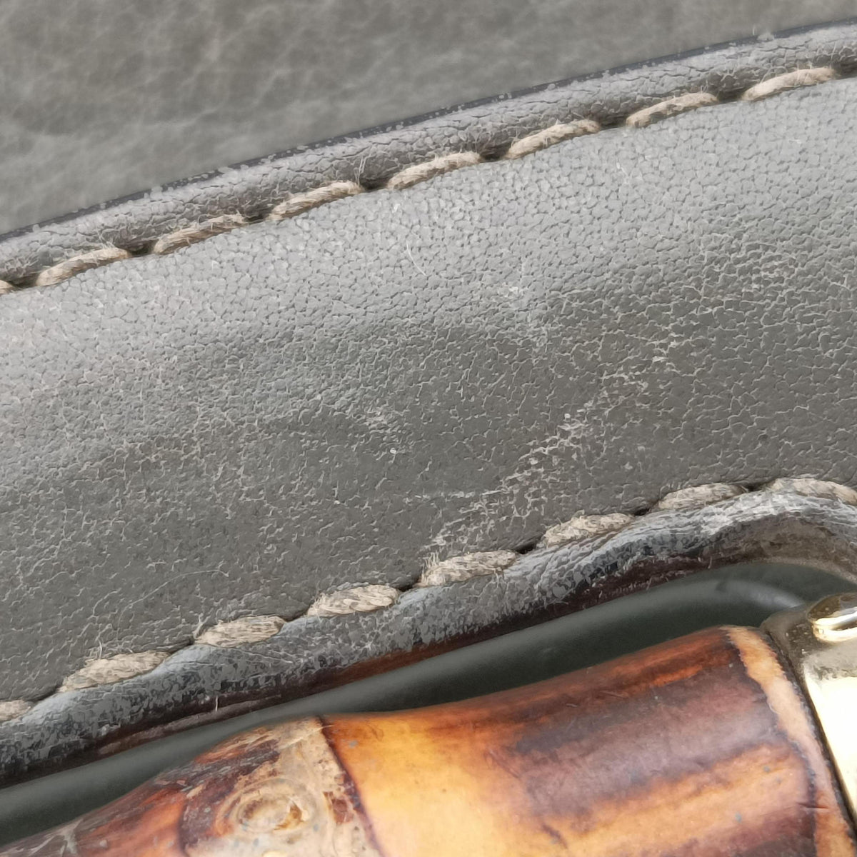 New Bamboo Gray leather 224964 C5902207ニューバンブー グレー レザー 224964 C5902207