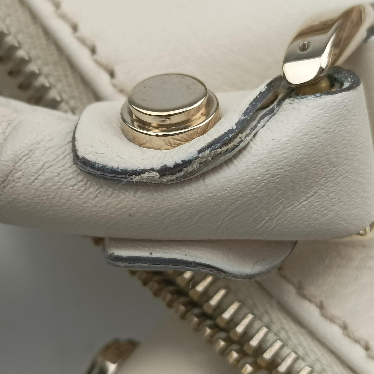 Abbey BeigexWhite canvas×leather 189831 C2705007アビー ベージュxホワイト キャンバス×レザー 189831 C2705007