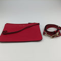 Diorissimo Beige×Red Leather 09-MA-0172ディオリッシモ ベージュ×レッド レザー 09-MA-0172