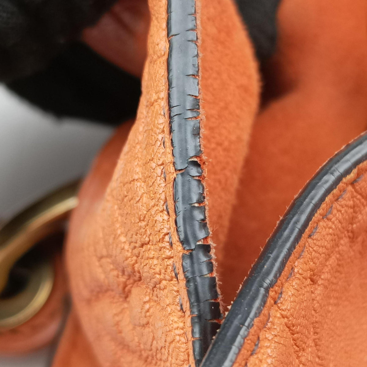 Lady Dior Orange Leather 01-BO-1107レディディオール オレンジ レザー 01-BO-1107