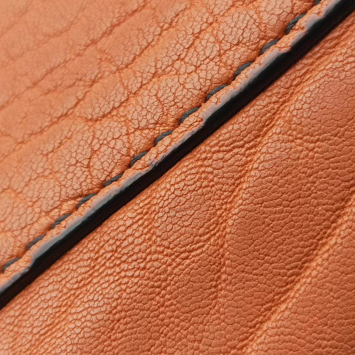 Lady Dior Orange Leather 01-BO-1107レディディオール オレンジ レザー 01-BO-1107