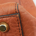 Lady Dior Orange Leather 01-BO-1107レディディオール オレンジ レザー 01-BO-1107