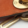 Lady Dior Orange Leather 01-BO-1107レディディオール オレンジ レザー 01-BO-1107