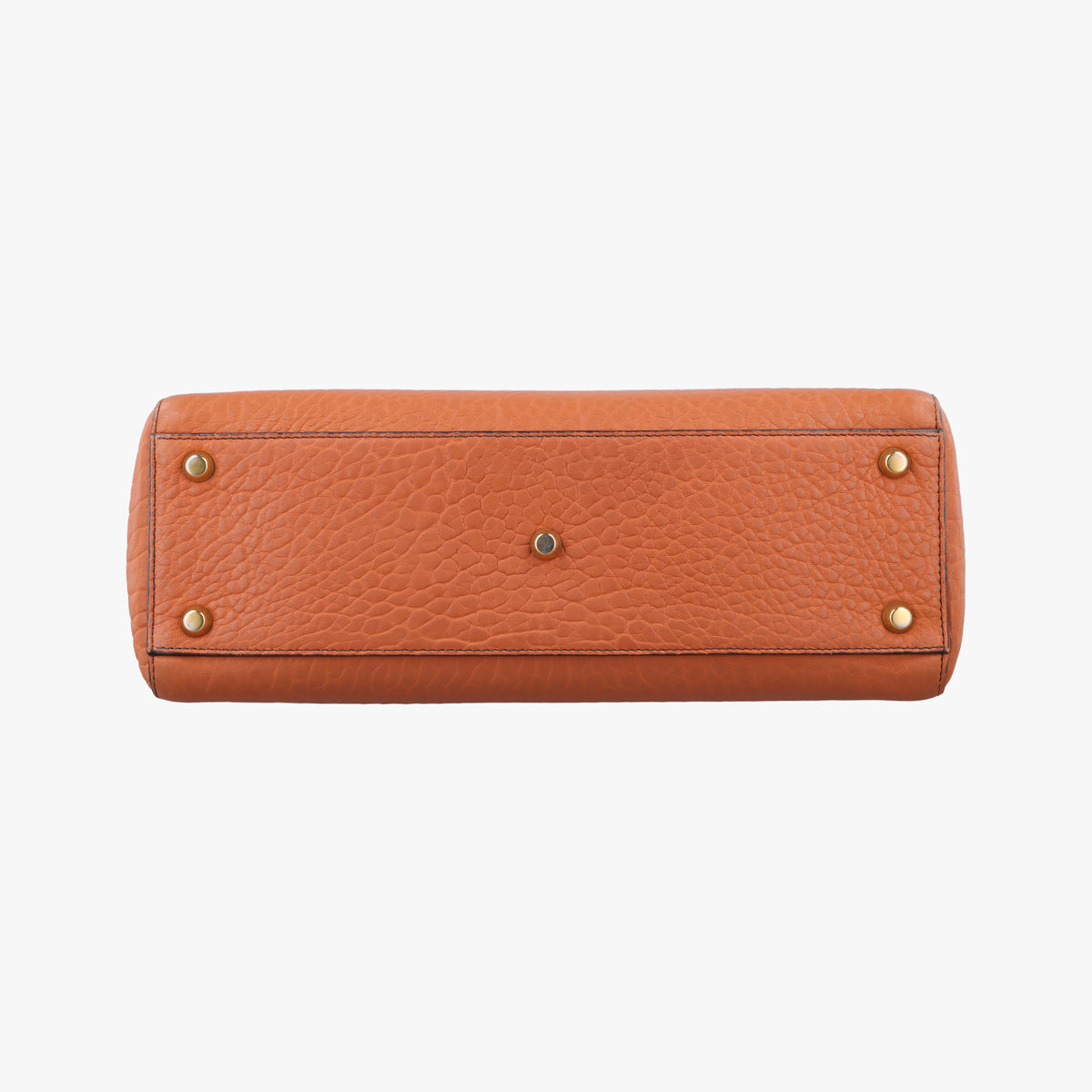 Lady Dior Orange Leather 01-BO-1107レディディオール オレンジ レザー 01-BO-1107