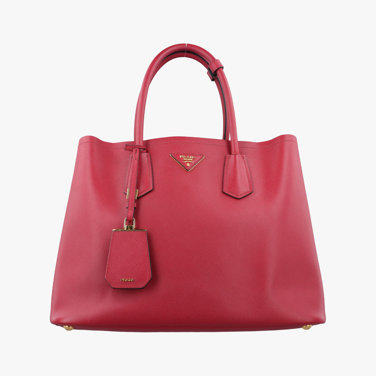 Double Cuir Red SAFFIANO Leather B2756T 25ダブル キュイール レッド サフィアーノレザー B2756T 25
