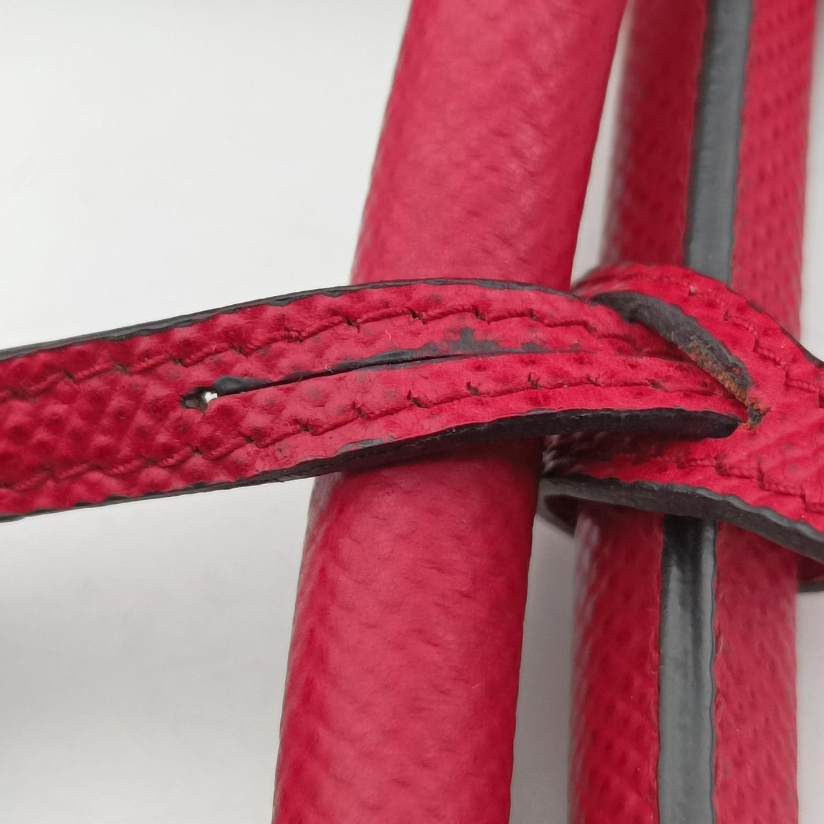 Double Cuir Red SAFFIANO Leather B2756T 25ダブル キュイール レッド サフィアーノレザー B2756T 25