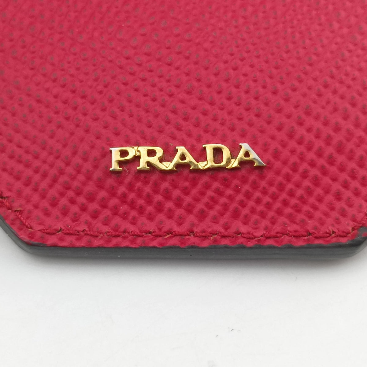 Double Cuir Red SAFFIANO Leather B2756T 25ダブル キュイール レッド サフィアーノレザー B2756T 25