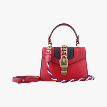 Sylvie Red Leather 470270 H024137689シルヴィ レッド レザー 470270 H024137689