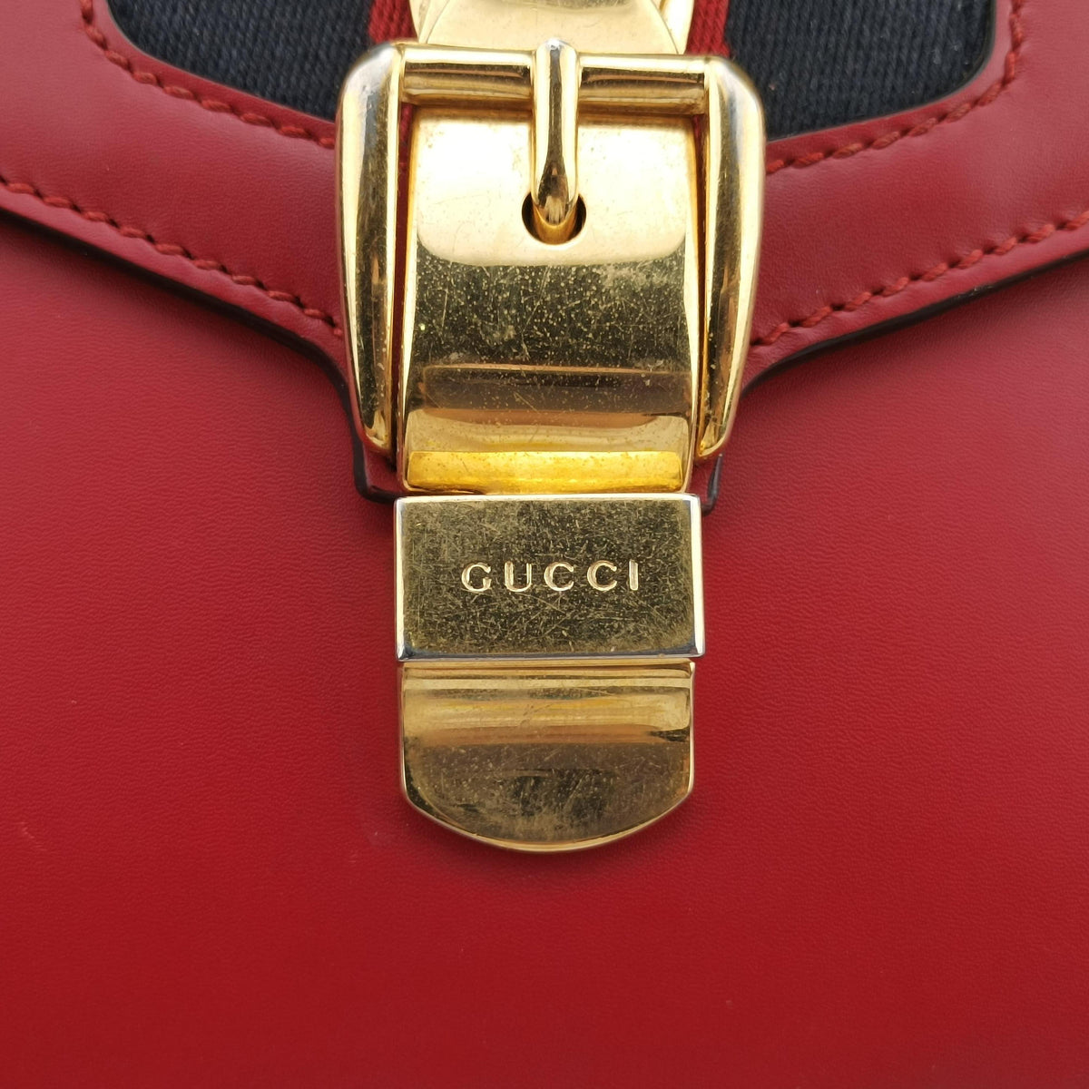 Sylvie Red Leather 470270 H024137689シルヴィ レッド レザー 470270 H024137689