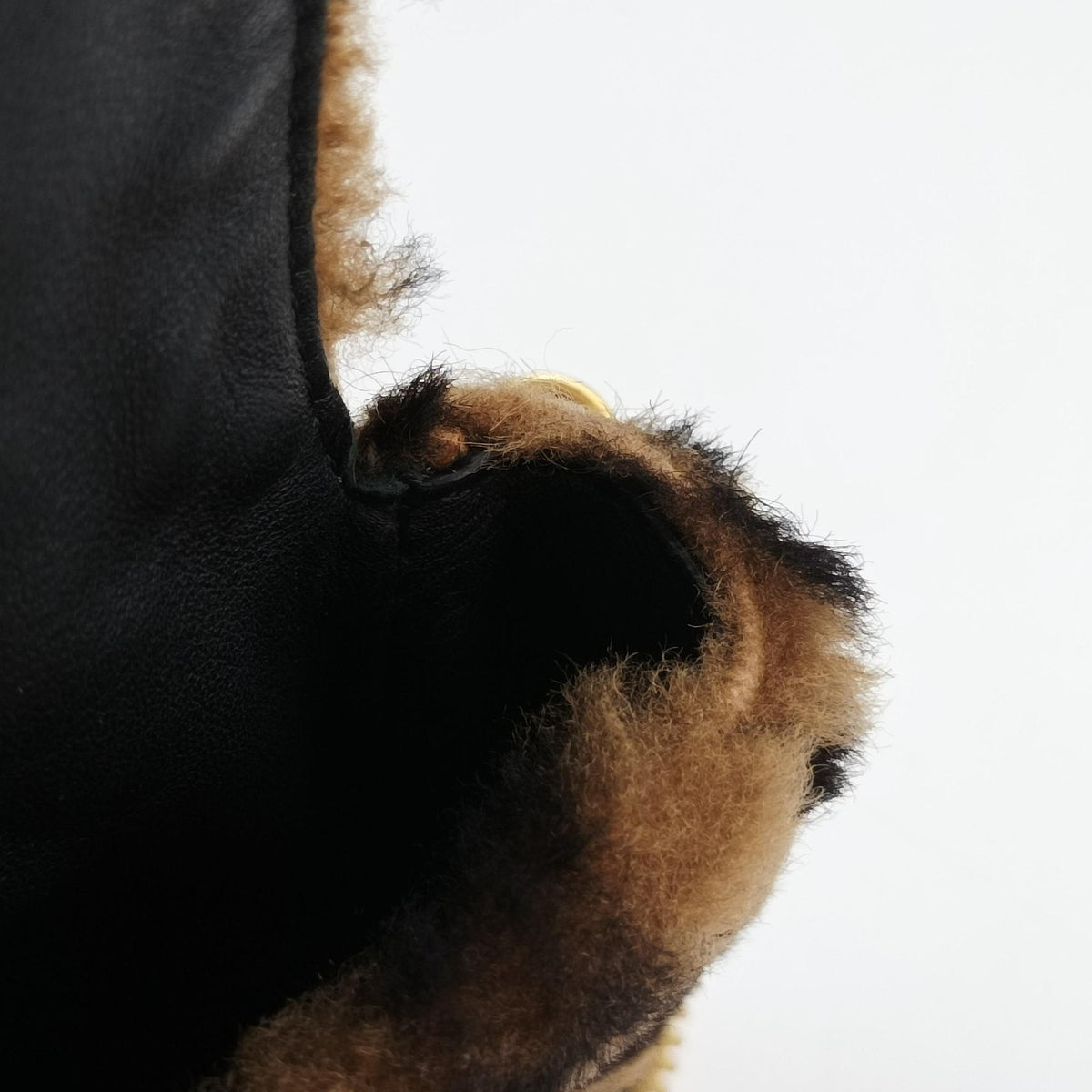 BAGUETTE Brown×Black fur 8BS017 8BS017-A8HP-218-10429バケット ブラウン×ブラック ファー 8BS017 8BS017-A8HP-218-10429