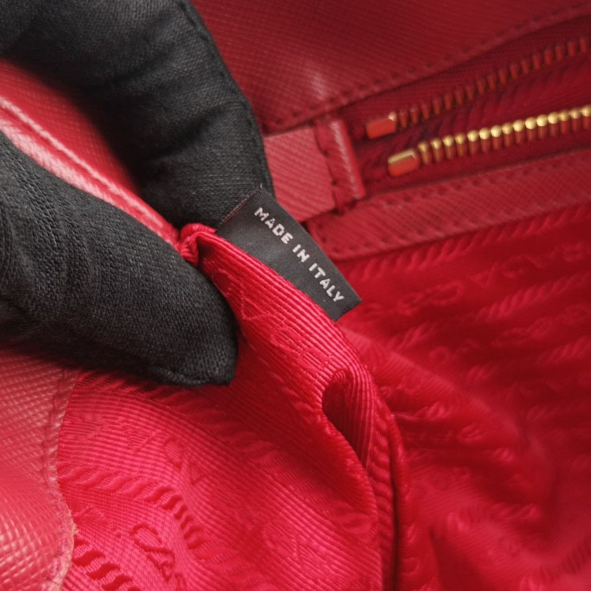 Galleria Red SAFFIANO Leather BN1874 31/Eガレリア レッド サフィアーノレザー BN1874 31/E