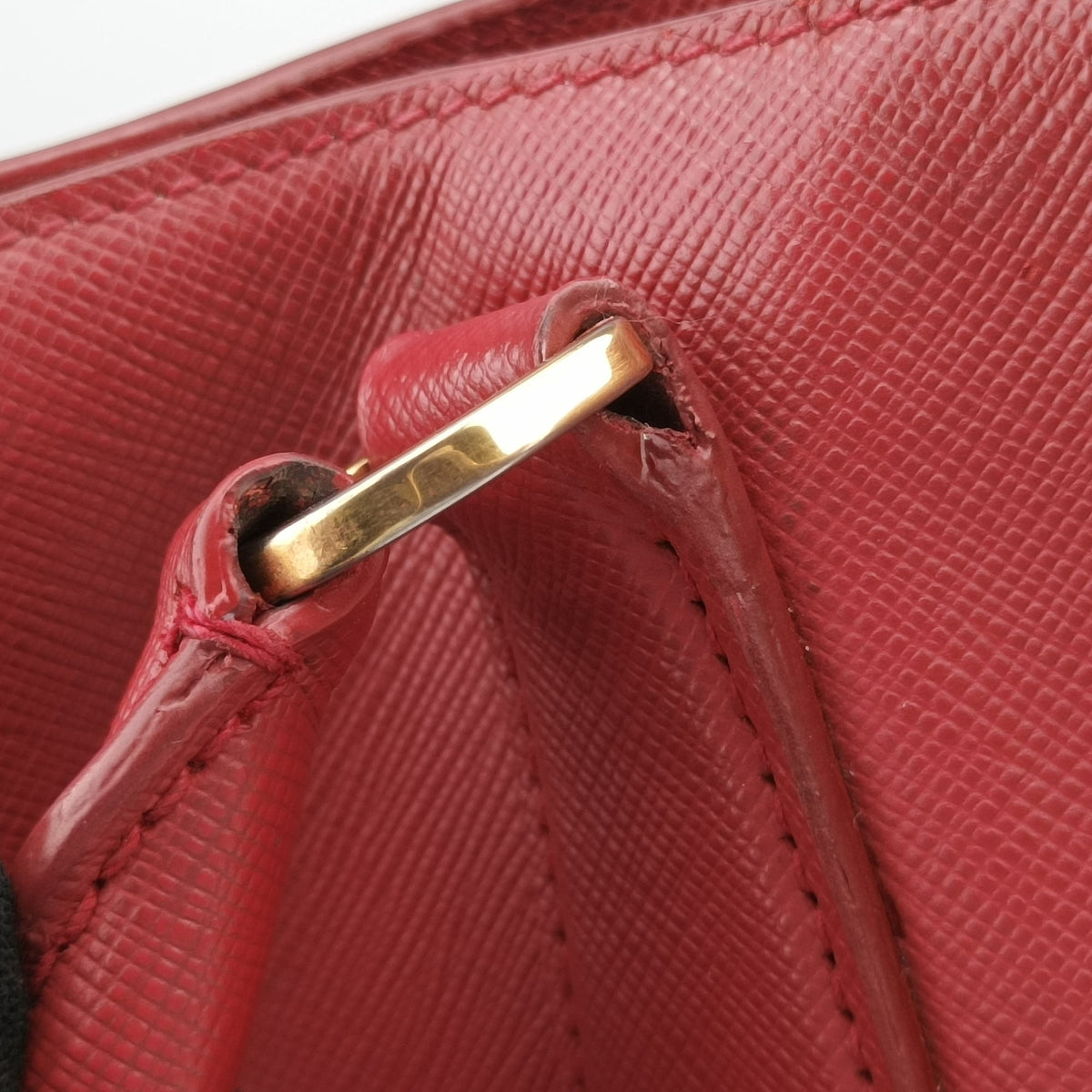 Galleria Red SAFFIANO Leather BN1874 31/Eガレリア レッド サフィアーノレザー BN1874 31/E