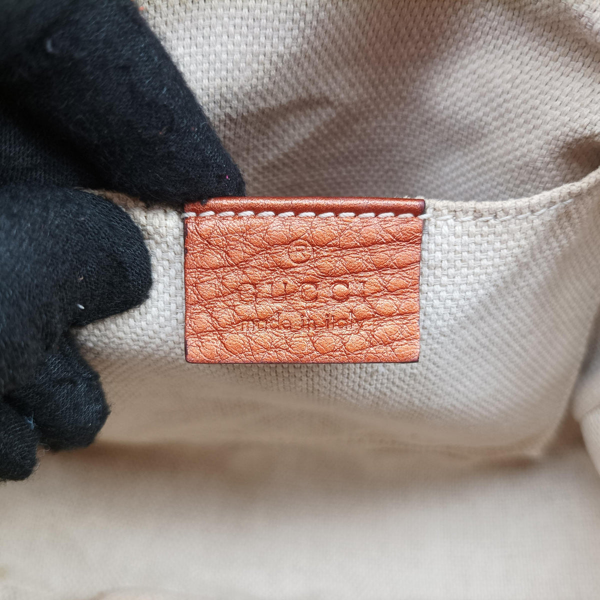 Soho Gold Brown leather 308364 E013789053ソーホー ゴールド ブラウン レザー 308364 E013789053