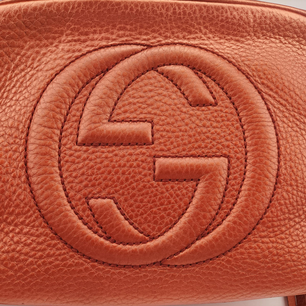 Soho Gold Brown leather 308364 E013789053ソーホー ゴールド ブラウン レザー 308364 E013789053