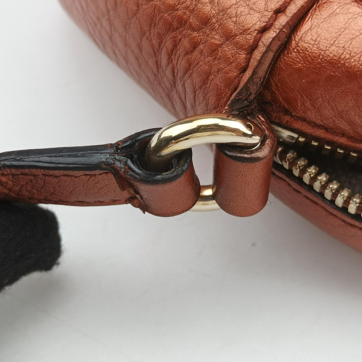 Soho Gold Brown leather 308364 E013789053ソーホー ゴールド ブラウン レザー 308364 E013789053