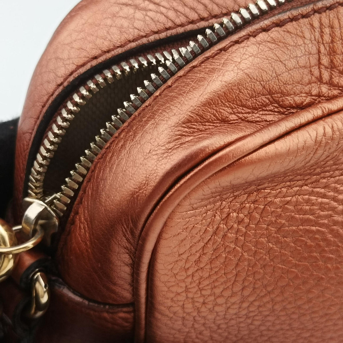 Soho Gold Brown leather 308364 E013789053ソーホー ゴールド ブラウン レザー 308364 E013789053