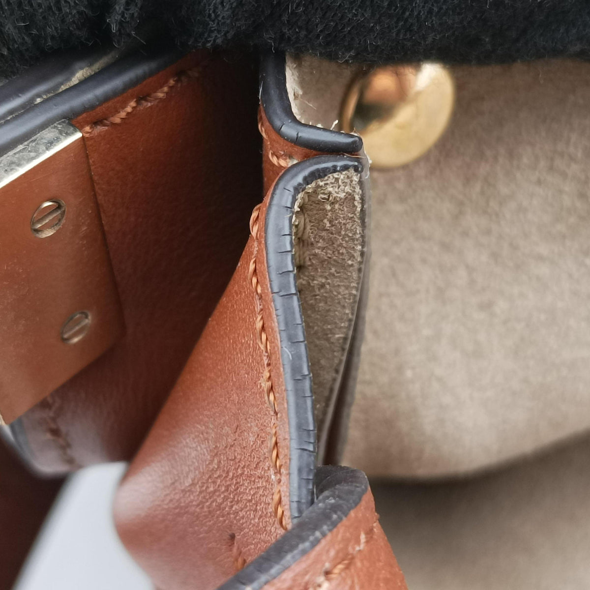 FAYE Brown Suede × leather 04-17-68-65フェイ ブラウン スエード×レザー 04-17-68-65