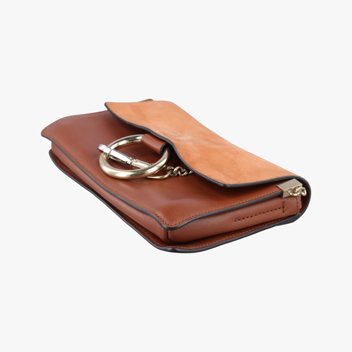 FAYE Brown Suede × leather 04-17-68-65フェイ ブラウン スエード×レザー 04-17-68-65