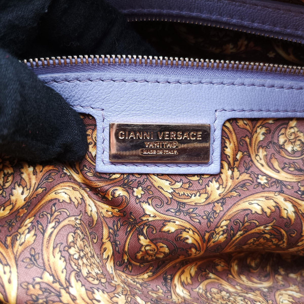 Medusa Demetra Vanitas Satchel Purple Leather メデューサ デメテル バニティ サッチェル パープル レザー