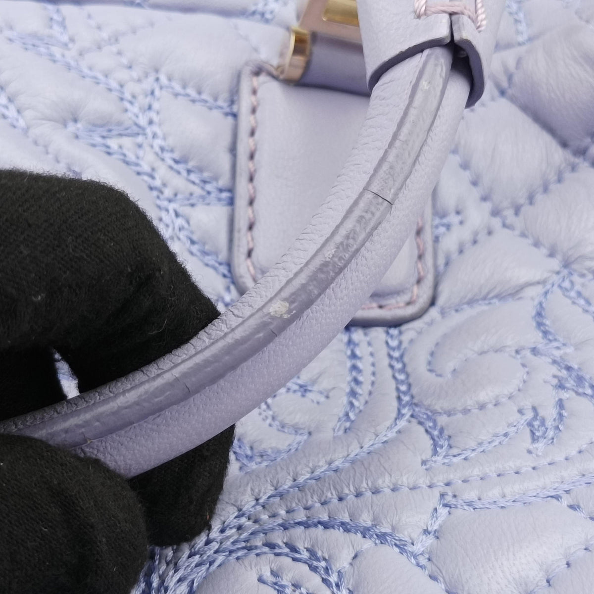 Medusa Demetra Vanitas Satchel Purple Leather メデューサ デメテル バニティ サッチェル パープル レザー
