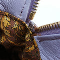 Medusa Demetra Vanitas Satchel Purple Leather メデューサ デメテル バニティ サッチェル パープル レザー