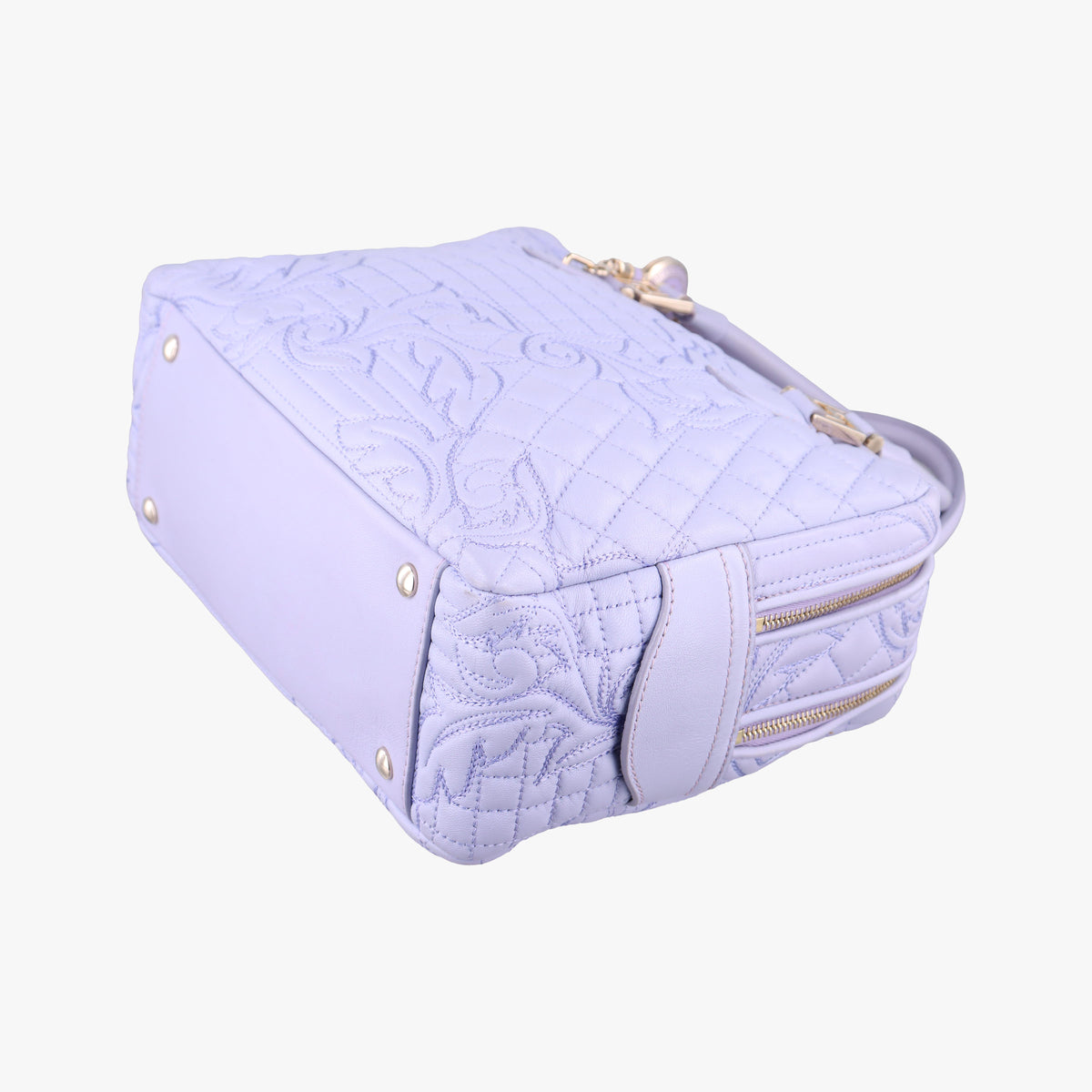 Medusa Demetra Vanitas Satchel Purple Leather メデューサ デメテル バニティ サッチェル パープル レザー