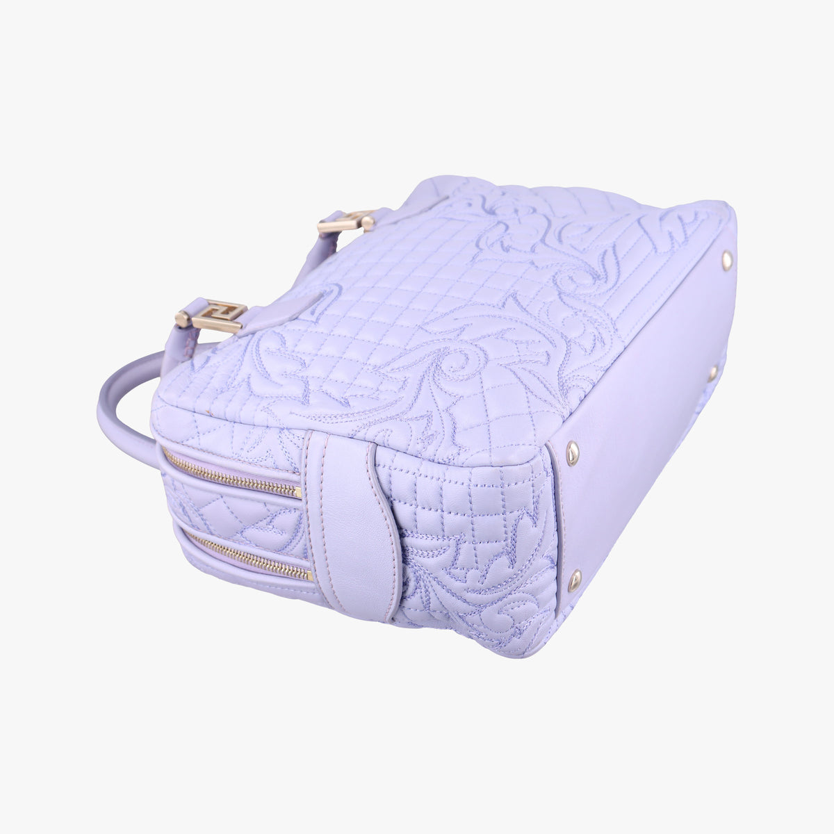 Medusa Demetra Vanitas Satchel Purple Leather メデューサ デメテル バニティ サッチェル パープル レザー