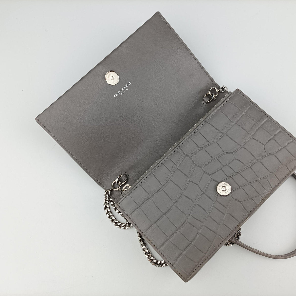 KATE Grey Leather 452159 INN452159.0217ケイト グレー レザー 452159 INN452159.0217