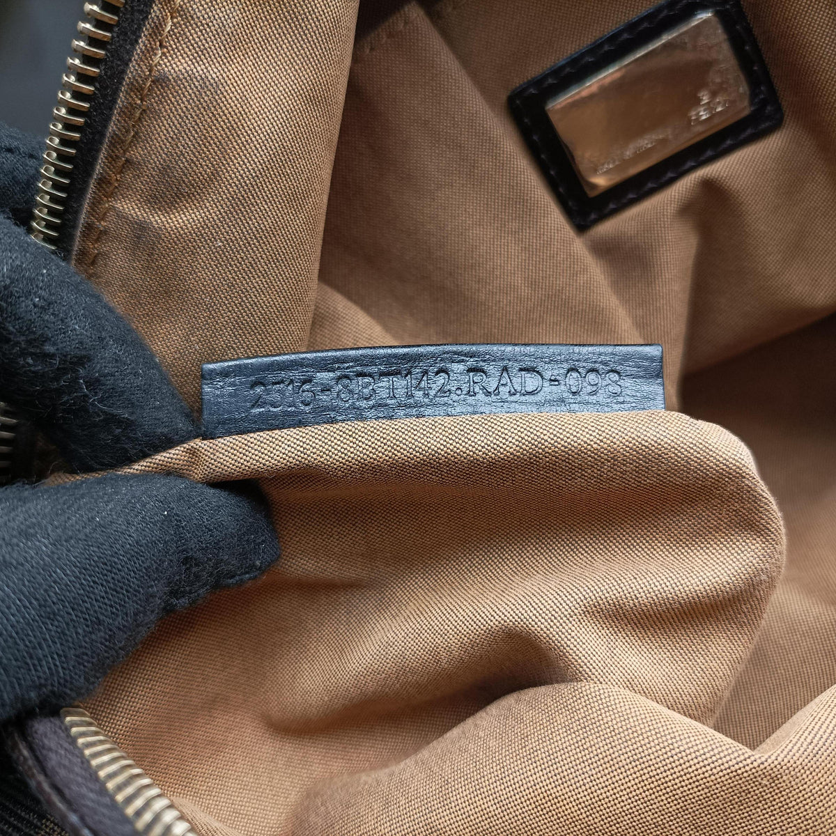 Zucca Brown canvas 8BT142 2516-8BT142.RAD-098ズッカ ブラウン キャンバス 8BT142 2516-8BT142.RAD-098