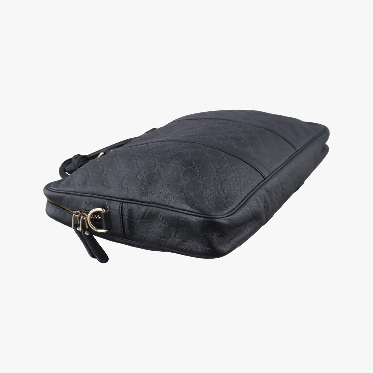 Guccissima Black Leather 208463 G013598747グッチシマ ブラック レザー 208463 G013598747