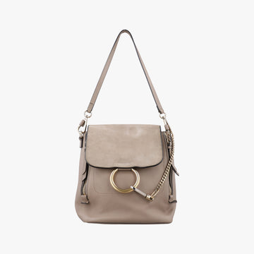 FAYE mini Grey Suede × leather 03 17 70 65 2フェイ ミニ グレー スエード×レザー 03 17 70 65 2