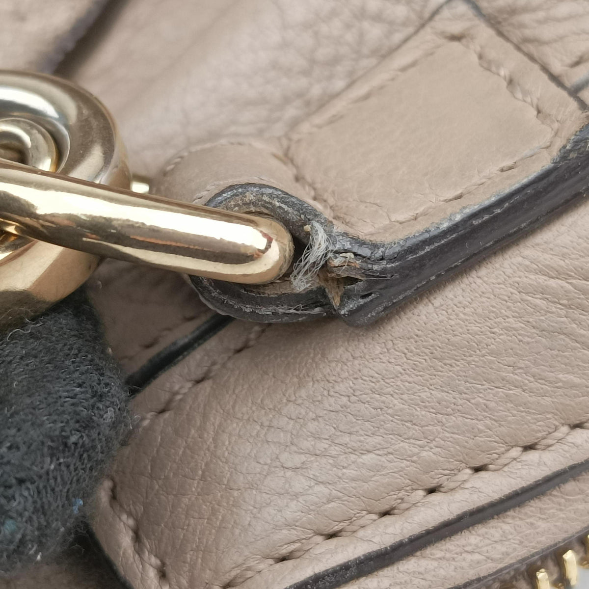 FAYE mini Grey Suede × leather 03 17 70 65 2フェイ ミニ グレー スエード×レザー 03 17 70 65 2