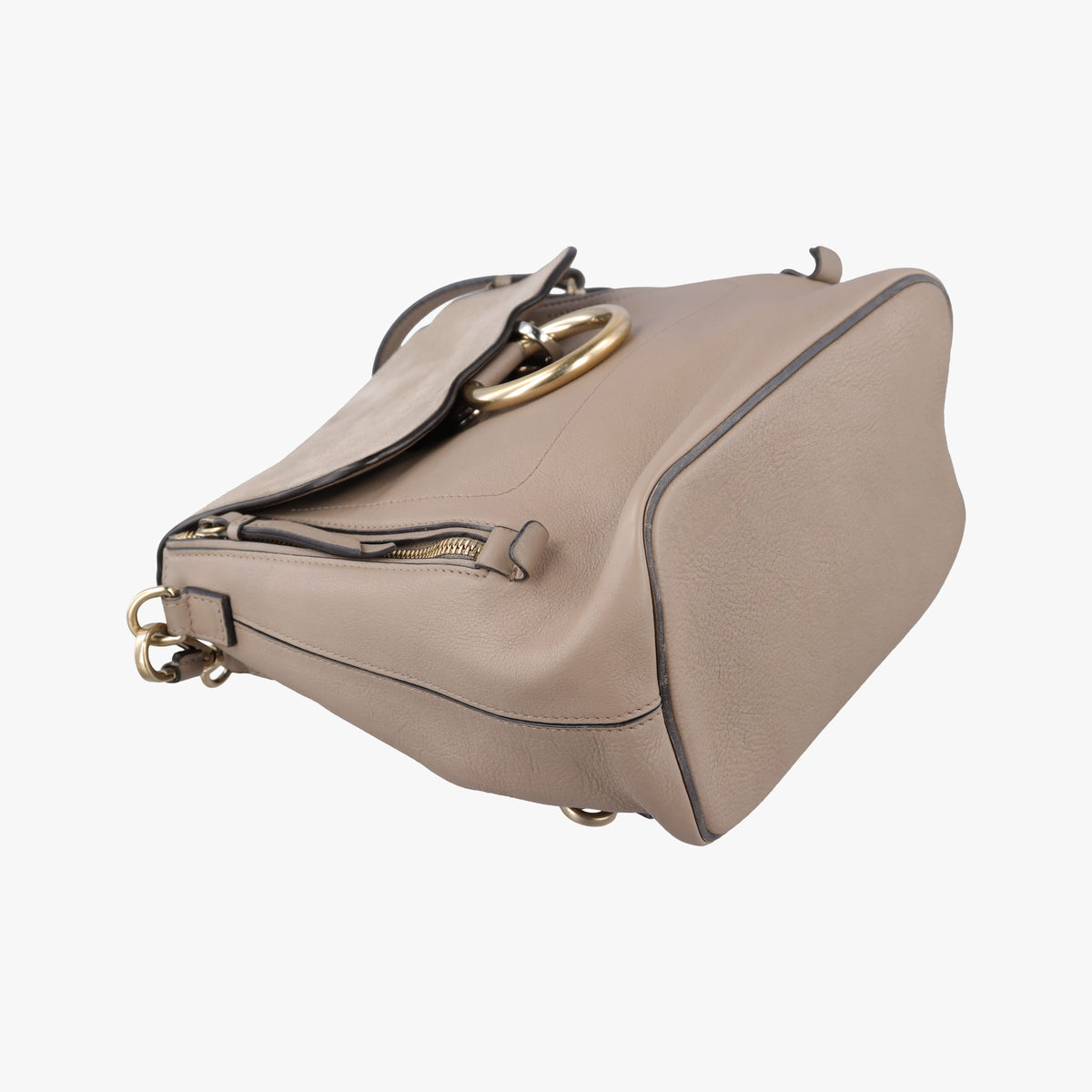 FAYE mini Grey Suede × leather 03 17 70 65 2フェイ ミニ グレー スエード×レザー 03 17 70 65 2
