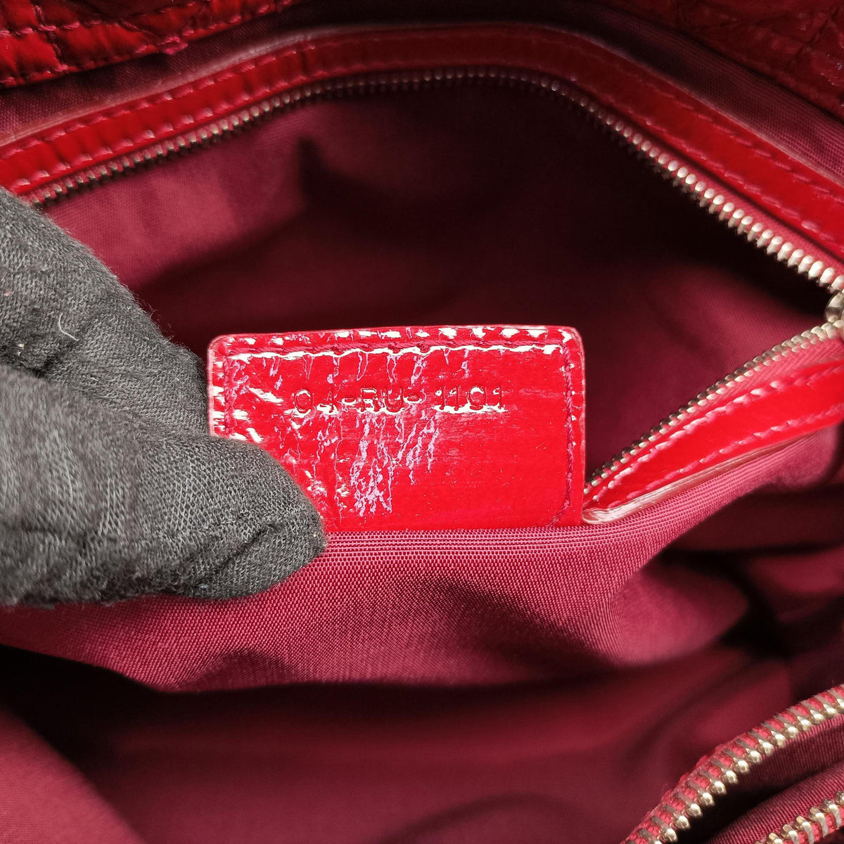 Dior Soft Red patent 04-RU-1101ディオールソフト レッド パテント 04-RU-1101