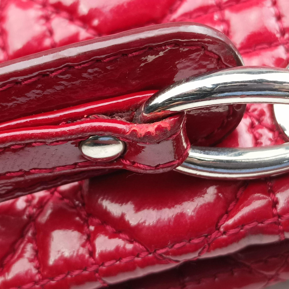 Dior Soft Red patent 04-RU-1101ディオールソフト レッド パテント 04-RU-1101
